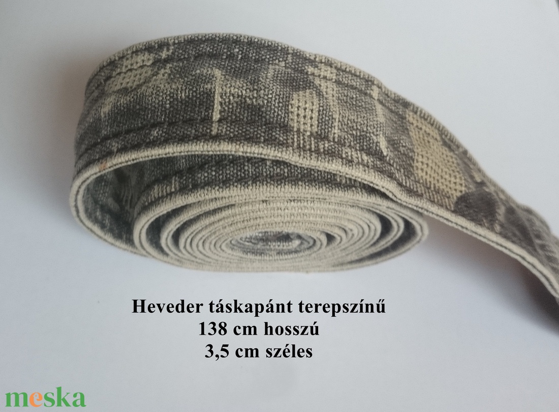 Terepszínű heveder táskapánt - kellékek & szerszámok - rövidáru - szalag, pánt - textilszalag - Meska.hu Terepszínű heveder táskapánt - kellékek & szerszámok - rövidáru - szalag, pánt - textilszalag - Meska.hu