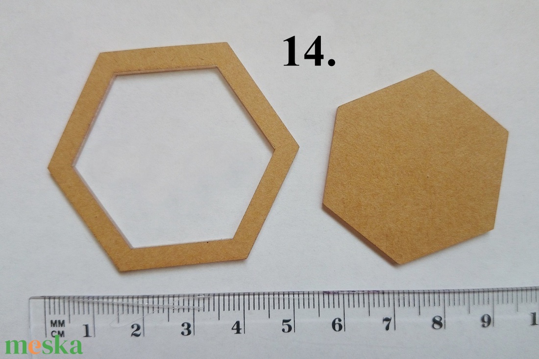 Erős plexi hatszög sablon párban 14. forma - kellékek & szerszámok - szerszámok, eszközök - sablonok - Meska.hu Erős plexi hatszög sablon párban 14. forma - kellékek & szerszámok - szerszámok, eszközök - sablonok - Meska.hu