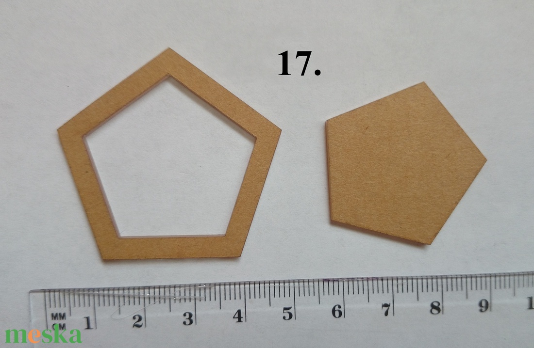 Erős plexi hatszög sablon párban 17. forma - kellékek & szerszámok - szerszámok, eszközök - sablonok - Meska.hu Erős plexi hatszög sablon párban 17. forma - kellékek & szerszámok - szerszámok, eszközök - sablonok - Meska.hu