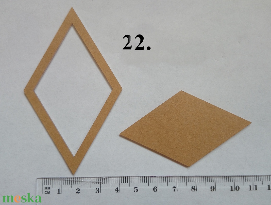 Erős plexi hatszög sablon párban 22. forma - kellékek & szerszámok - szerszámok, eszközök - sablonok - Meska.hu Erős plexi hatszög sablon párban 22. forma - kellékek & szerszámok - szerszámok, eszközök - sablonok - Meska.hu