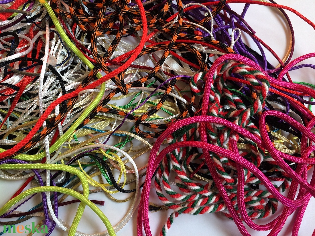Színes zsinór csomag paracord pamut fonal - kellékek & szerszámok - rövidáru - fonal, cérna - pamutfonal - Meska.hu Színes zsinór csomag paracord pamut fonal - kellékek & szerszámok - rövidáru - fonal, cérna - pamutfonal - Meska.hu