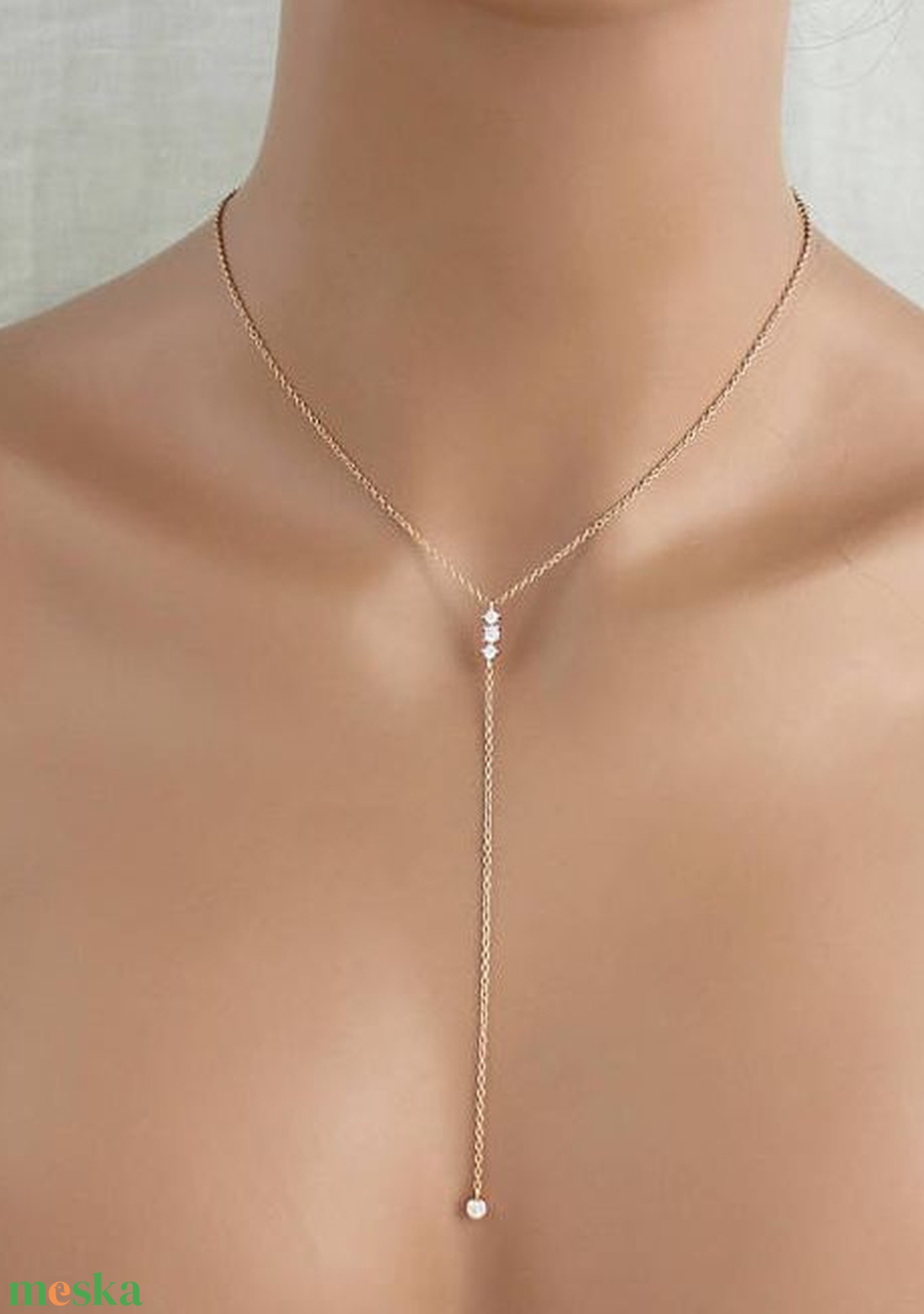 Elegáns minimalista fehér gyöngyös nyaklánc - ékszer - nyaklánc - gyöngyös nyaklánc - Meska.hu Elegáns minimalista fehér gyöngyös nyaklánc - ékszer - nyaklánc - gyöngyös nyaklánc - Meska.hu