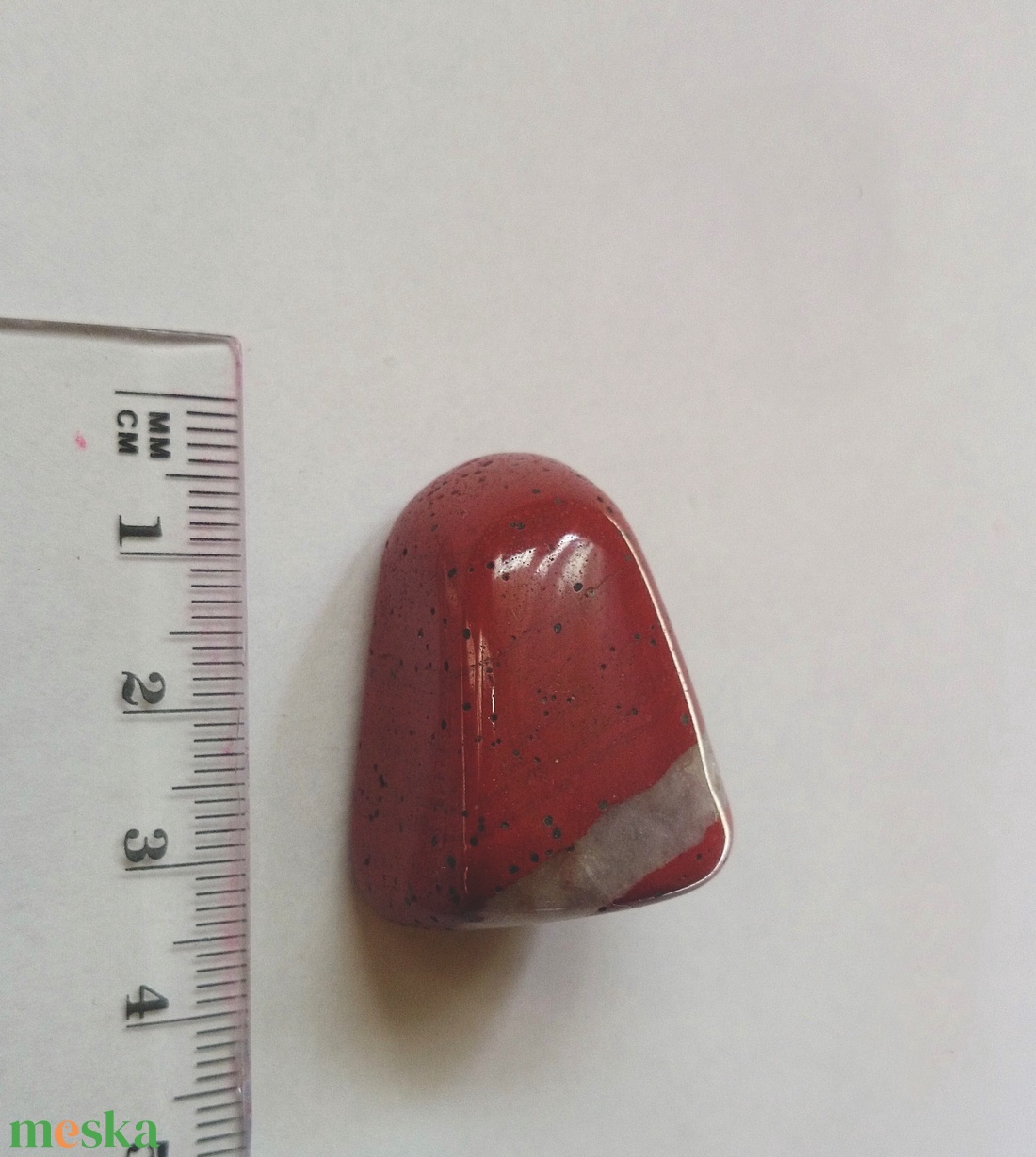 Klasszikus vörös jáspis marokkő ásvány - kellékek & szerszámok - ásvány alapanyag - marokkő - Meska.hu