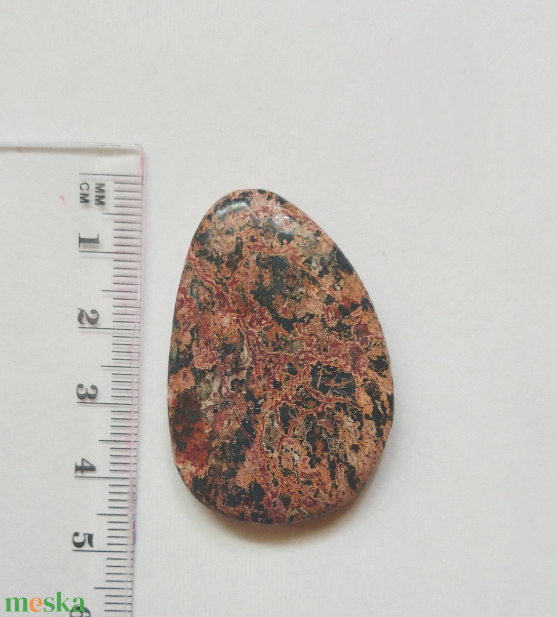 Picasso jáspis marokkő ásvány - kellékek & szerszámok - ásvány alapanyag - marokkő - Meska.hu