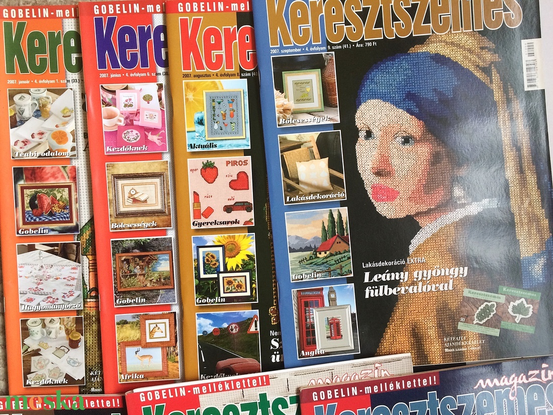 Keresztszemes Magazin kézimunka újság 2007 évad - kellékek & szerszámok - könyv, újság - újság - Meska.hu