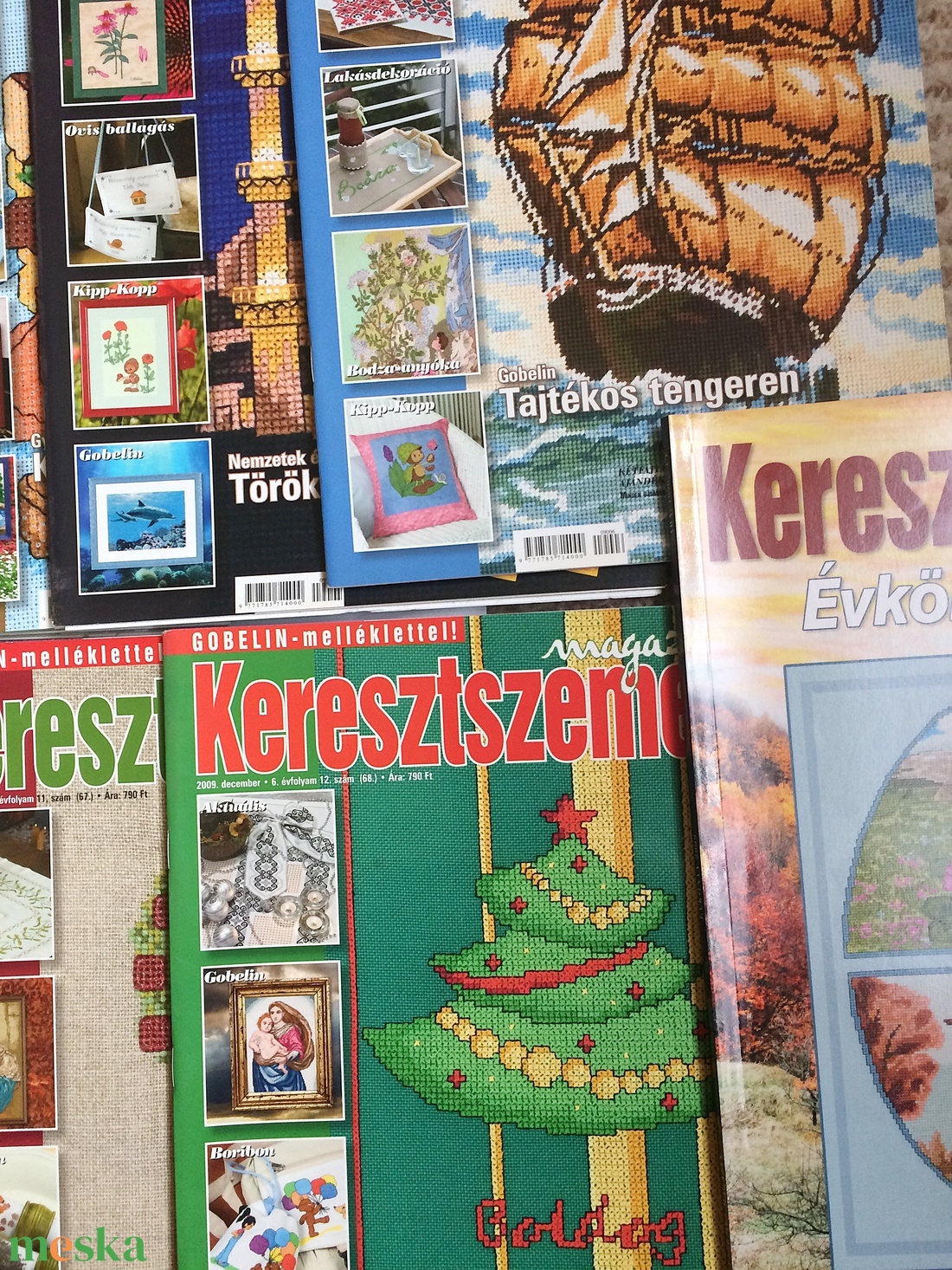 Keresztszemes Magazin kézimunka újság 2009 évad - kellékek & szerszámok - könyv, újság - újság - Meska.hu