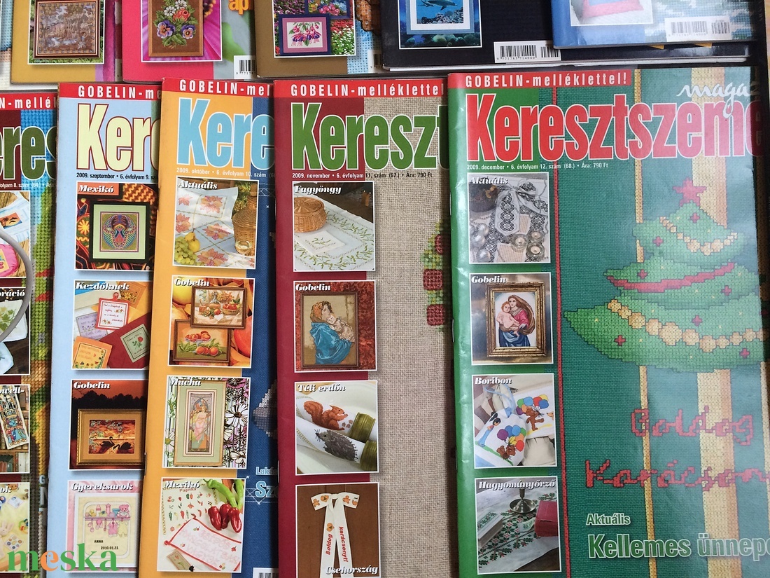 Keresztszemes Magazin kézimunka újság 2009 évad - kellékek & szerszámok - könyv, újság - újság - Meska.hu