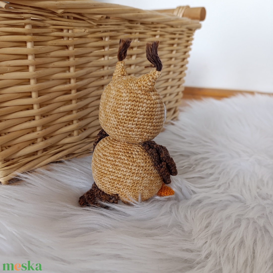 Horgolt bagoly - játék & sport - plüssállat & játékfigura - bagoly - Meska.hu Horgolt bagoly - játék & sport - plüssállat & játékfigura - bagoly - Meska.hu