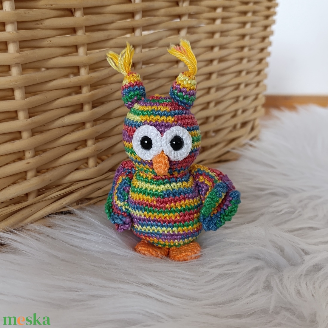 Horgolt bagoly - játék & sport - plüssállat & játékfigura - bagoly - Meska.hu Horgolt bagoly - játék & sport - plüssállat & játékfigura - bagoly - Meska.hu