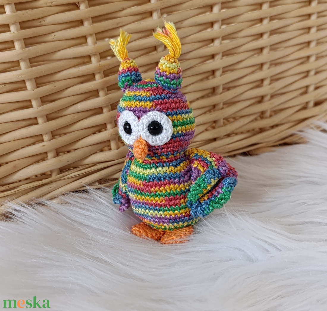 Horgolt bagoly - játék & sport - plüssállat & játékfigura - bagoly - Meska.hu Horgolt bagoly - játék & sport - plüssállat & játékfigura - bagoly - Meska.hu