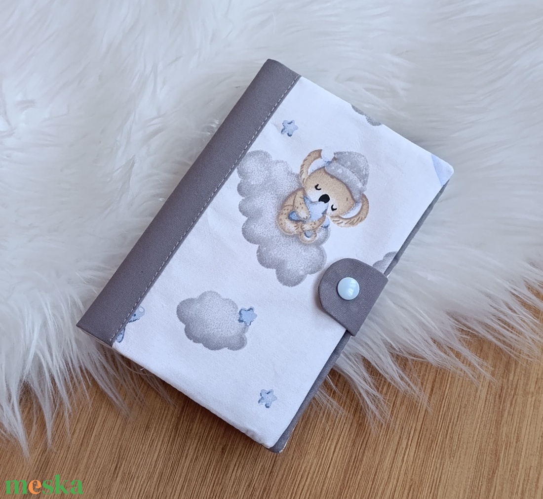 Kártyatartós egészségügyi kiskönyv borító - baba - mama - babaemlékek - egészségügyi kiskönyv borító - Meska.hu