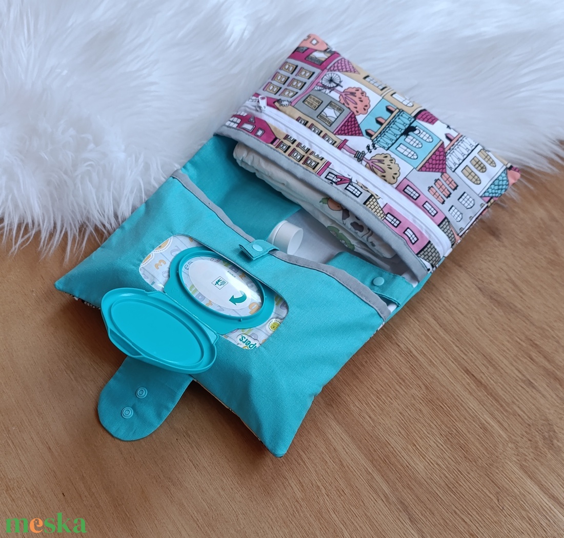 Pelenkatáska, pelenkázó neszeszer - baba - mama - pelenkázó, babafürdető kellékek - pelenkázó neszeszer, pelenkatartó - Meska.hu