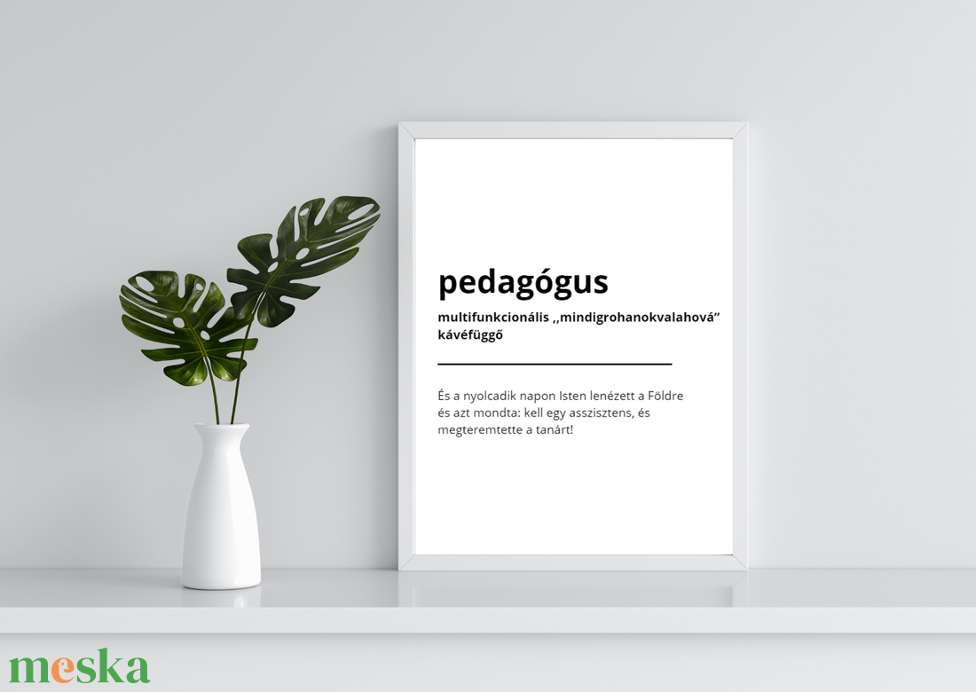 Ajándék pedagógusoknak, vicces idézettel - művészet - grafika & illusztráció - digitális - Meska.hu