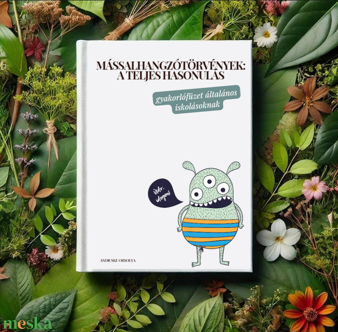 Mássalhangzótörvények - a teljes hasonulások (írásban jelölt és jelöletlen teljes hasonulás) - művészet - grafika & illusztráció - digitális - Meska.hu