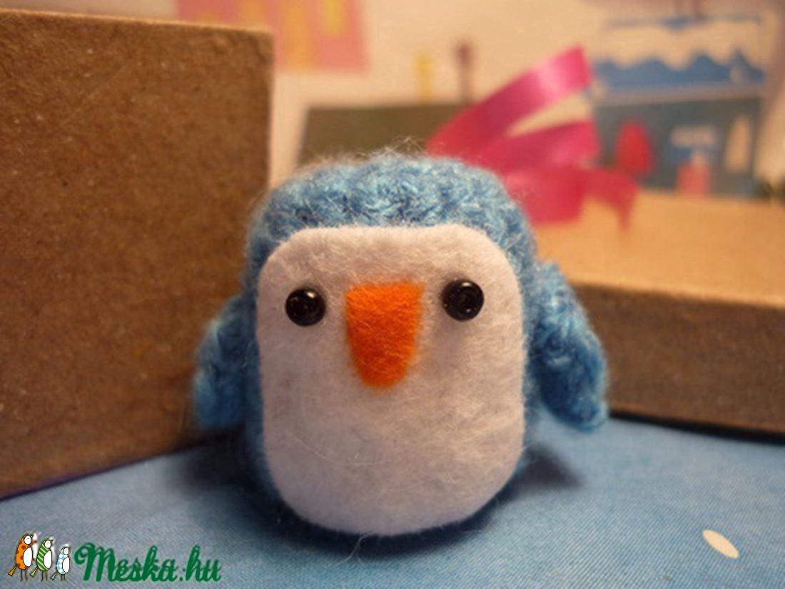 Adventi apróságok - Pingvin és hóember páros -  - Meska.hu