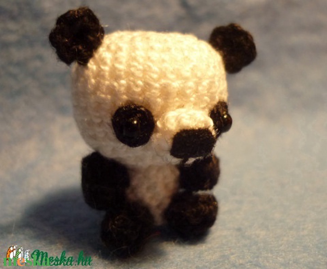 Mini Panda - játék & sport - plüssállat & játékfigura - maci - Meska.hu