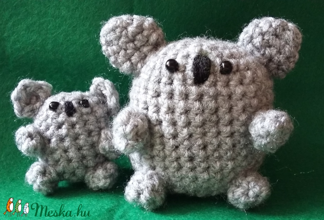 Koala mama és koala gyerek -  - Meska.hu
