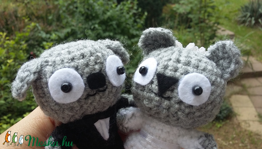 Ciculi menyasszon-kutyuli vőlegény - játék & sport - plüssállat & játékfigura - más figura - Meska.hu