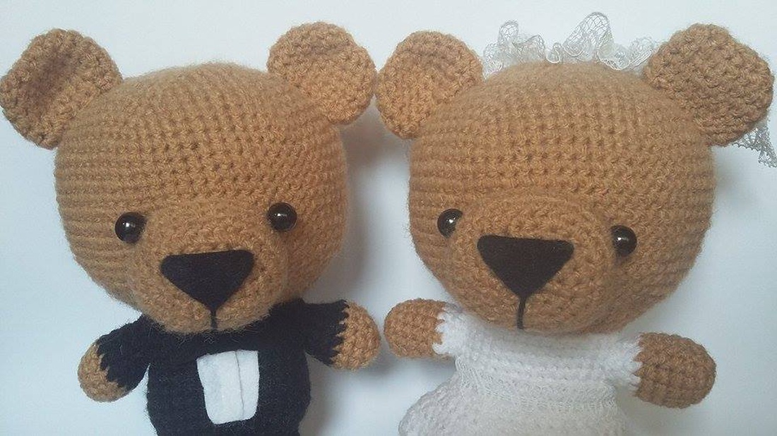 Maci menyasszony és vőlegény-Panni3-nak lefoglalva -  - Meska.hu