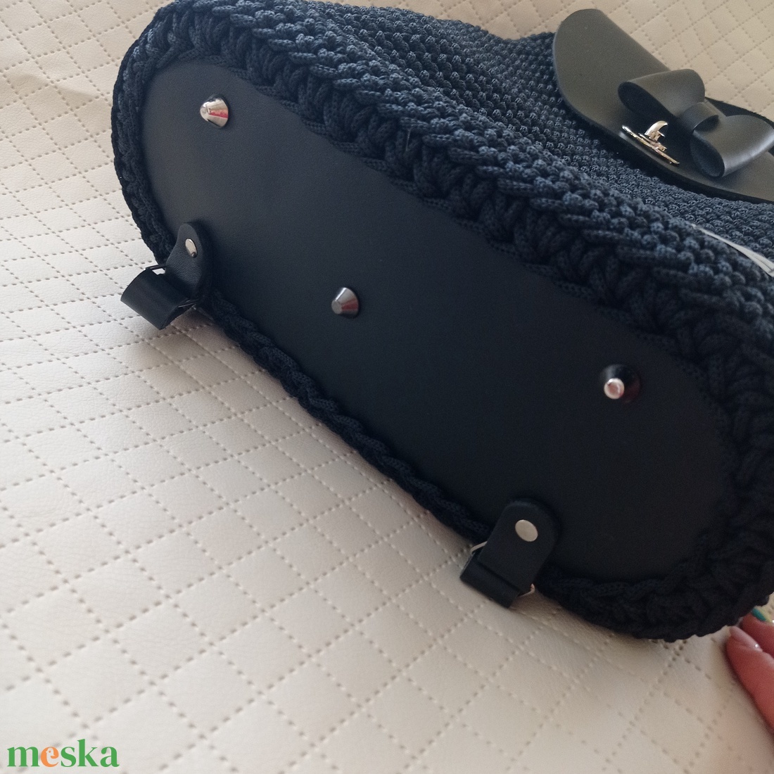 Vízálló hátizsák, horgolt - táska & tok - hátizsák - hátizsák - Meska.hu Vízálló hátizsák, horgolt - táska & tok - hátizsák - hátizsák - Meska.hu