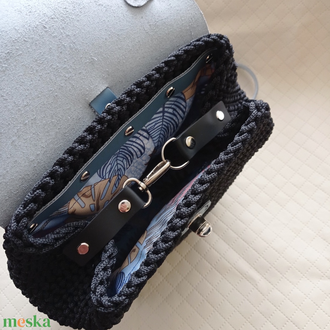 Vízálló női hátizsák, horgolt - táska & tok - hátizsák - hátizsák - Meska.hu Vízálló női hátizsák, horgolt - táska & tok - hátizsák - hátizsák - Meska.hu