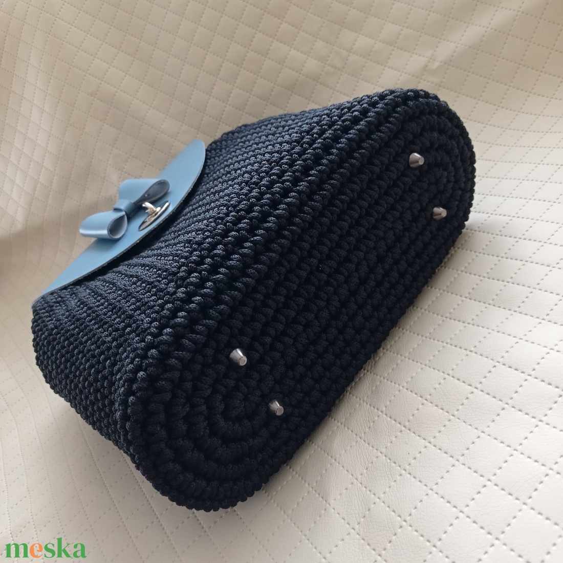 Vízálló női hátizsák, horgolt - táska & tok - hátizsák - hátizsák - Meska.hu Vízálló női hátizsák, horgolt - táska & tok - hátizsák - hátizsák - Meska.hu