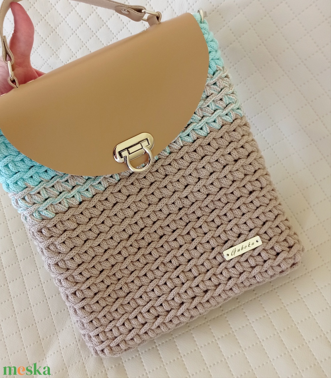 Női válltáska, crossbody - táska & tok - kézitáska & válltáska - vállon átvethető táska - Meska.hu