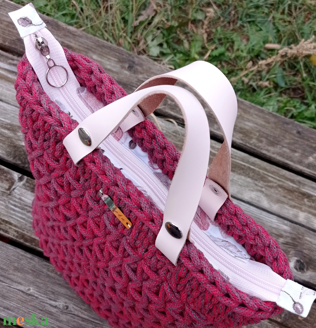 Női kézitáska, horgolt virágos - táska & tok - kézitáska & válltáska - kézitáska - Meska.hu Női kézitáska, horgolt virágos - táska & tok - kézitáska & válltáska - kézitáska - Meska.hu