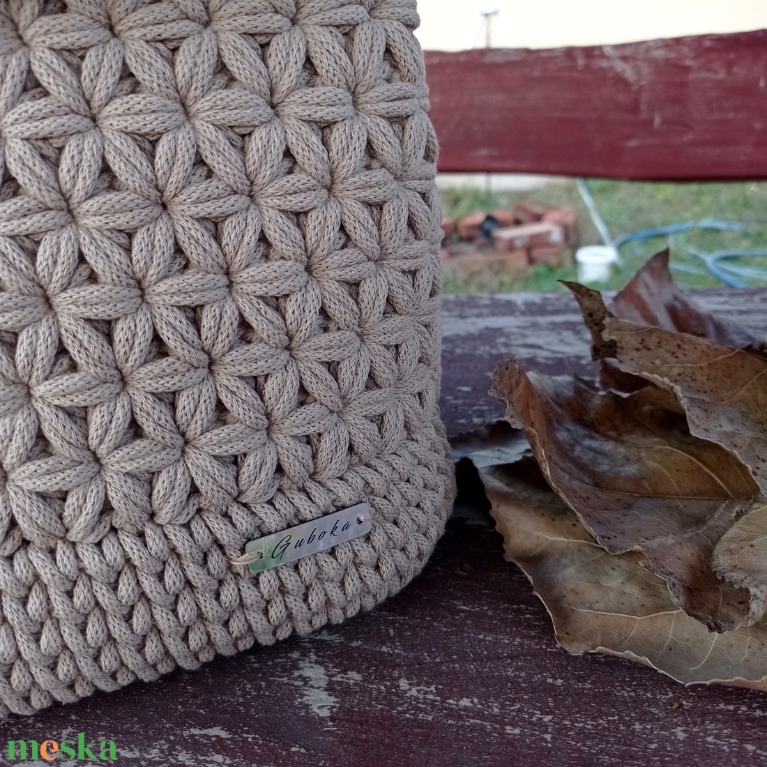 Jázmin mintás hátizsák - táska & tok - hátizsák - hátizsák - Meska.hu