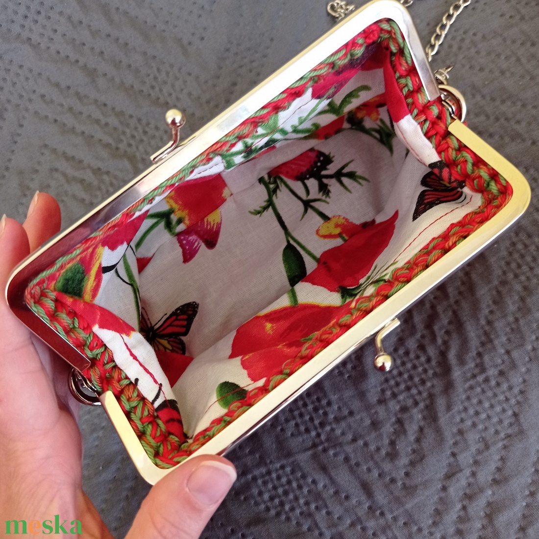 Mini alkalmi táska/neszesszer - táska & tok - kézitáska & válltáska - alkalmi táska - Meska.hu