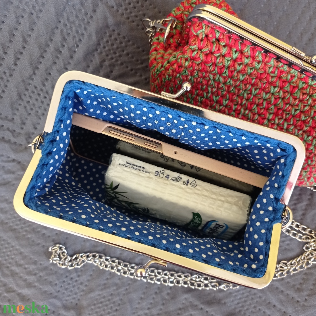 Mini alkalmi táska/neszesszer - táska & tok - kézitáska & válltáska - alkalmi táska - Meska.hu