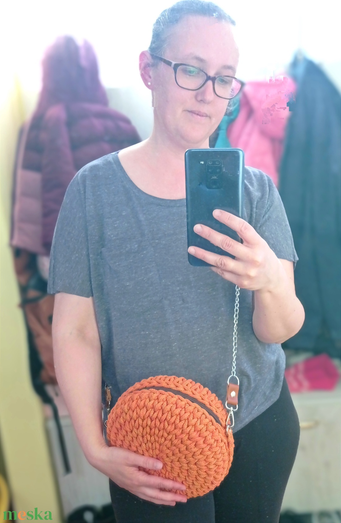 Kis macaron táska - táska & tok - kézitáska & válltáska - vállon átvethető táska - Meska.hu