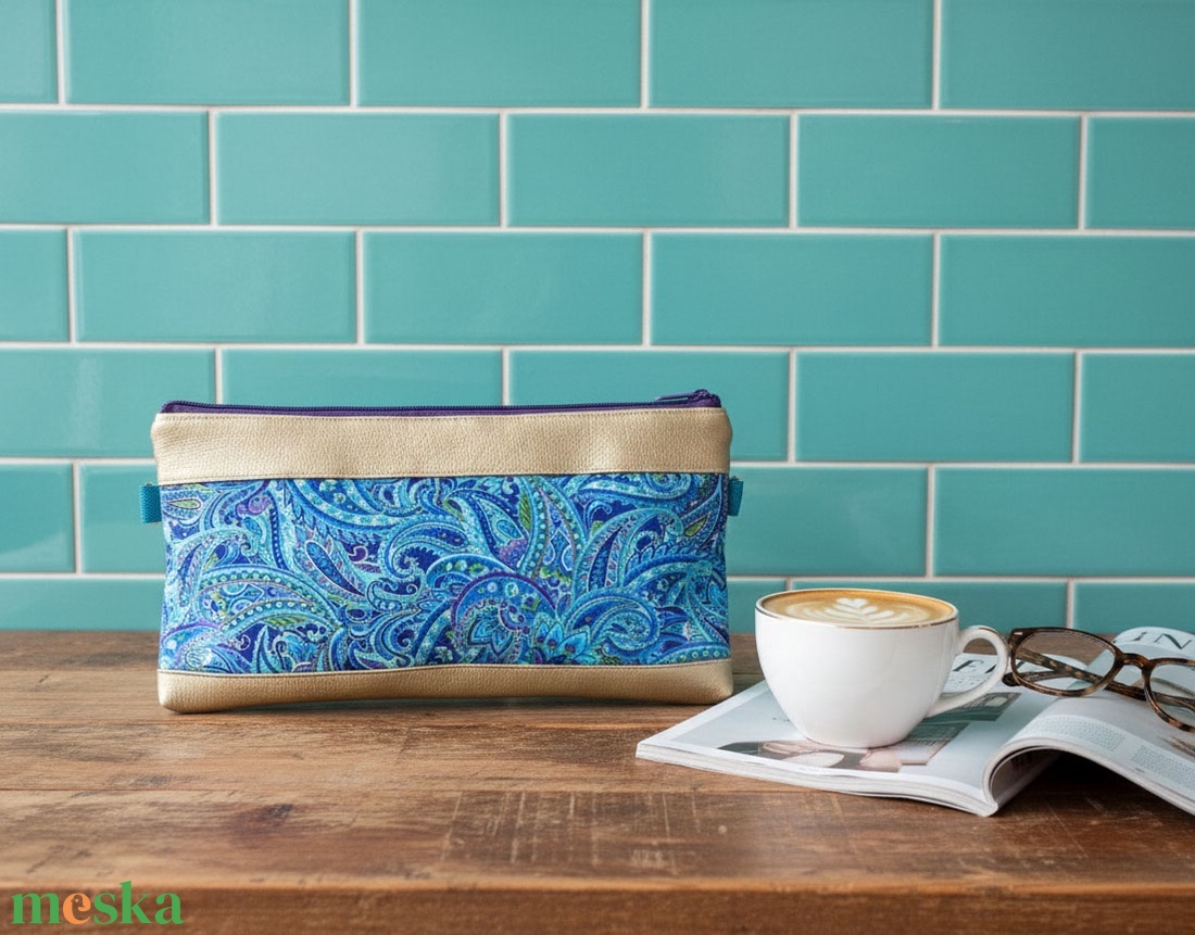 Arany Hullám kis crossbody táska - táska & tok - variálható táska - Meska.hu