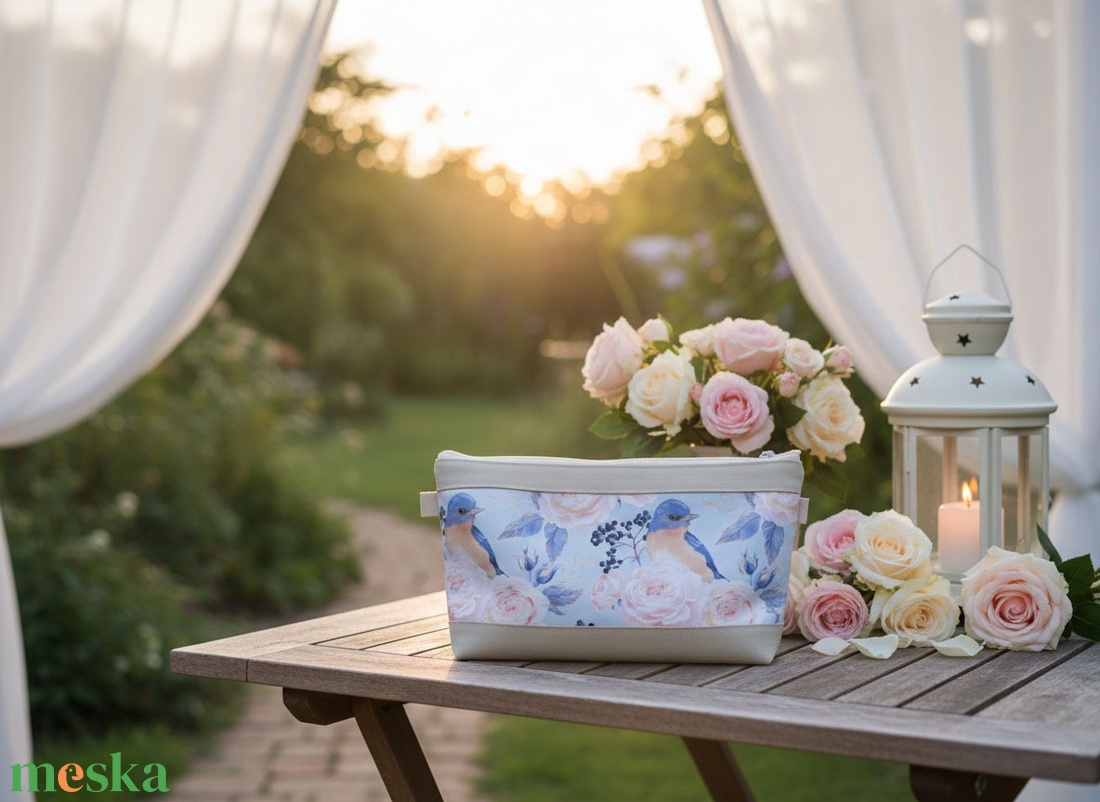 Tea Rose kis crossbody táska - táska & tok - variálható táska - Meska.hu