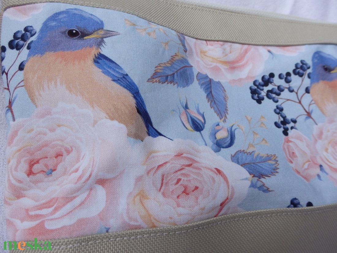 Tea Rose kis crossbody táska - táska & tok - variálható táska - Meska.hu