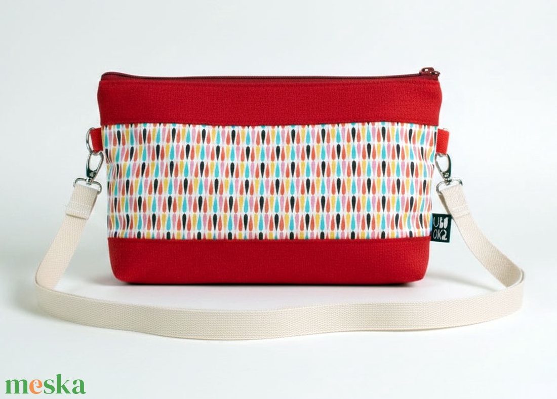 ColorDrop kis crossbody táska - táska & tok - variálható táska - Meska.hu