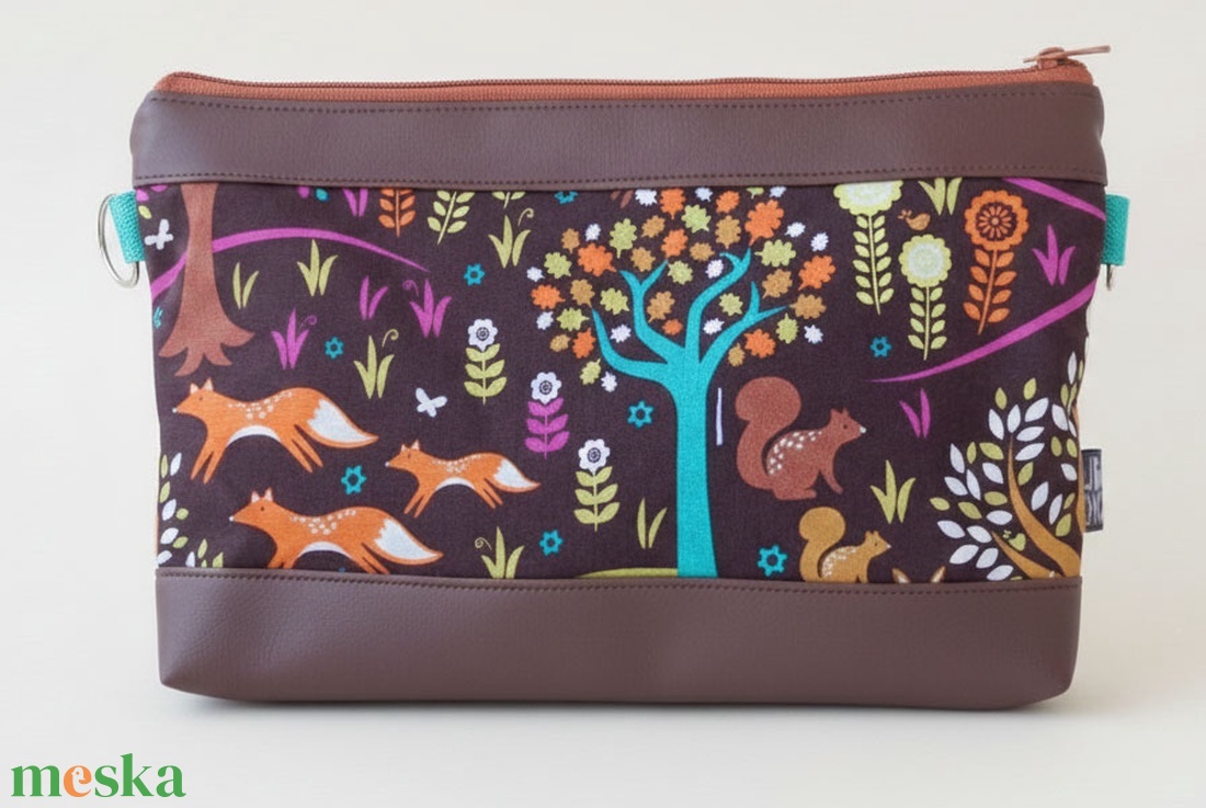 Erdőmese kis crossbody táska - táska & tok - variálható táska - Meska.hu