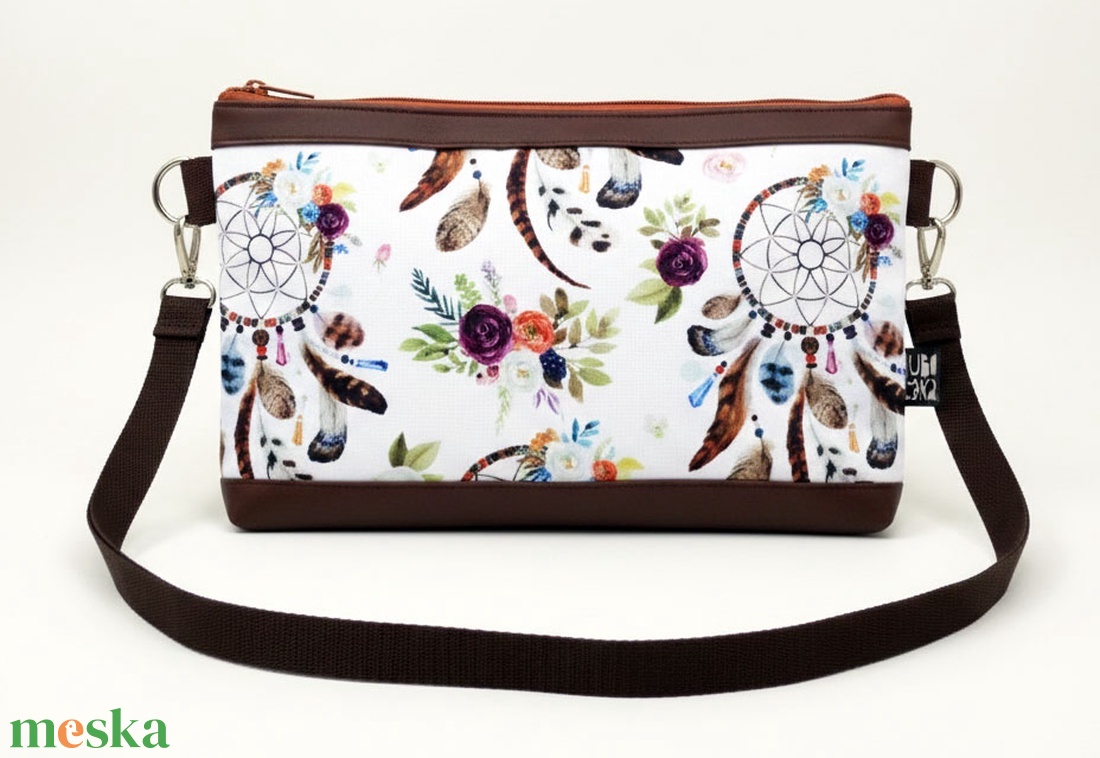 Álomfogó liget kis crossbody táska - táska & tok - variálható táska - Meska.hu