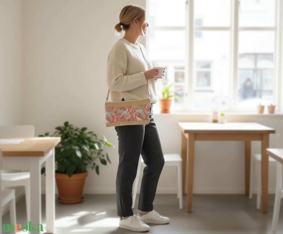 Belle jardin kis crossbody táska - táska & tok - variálható táska - Meska.hu