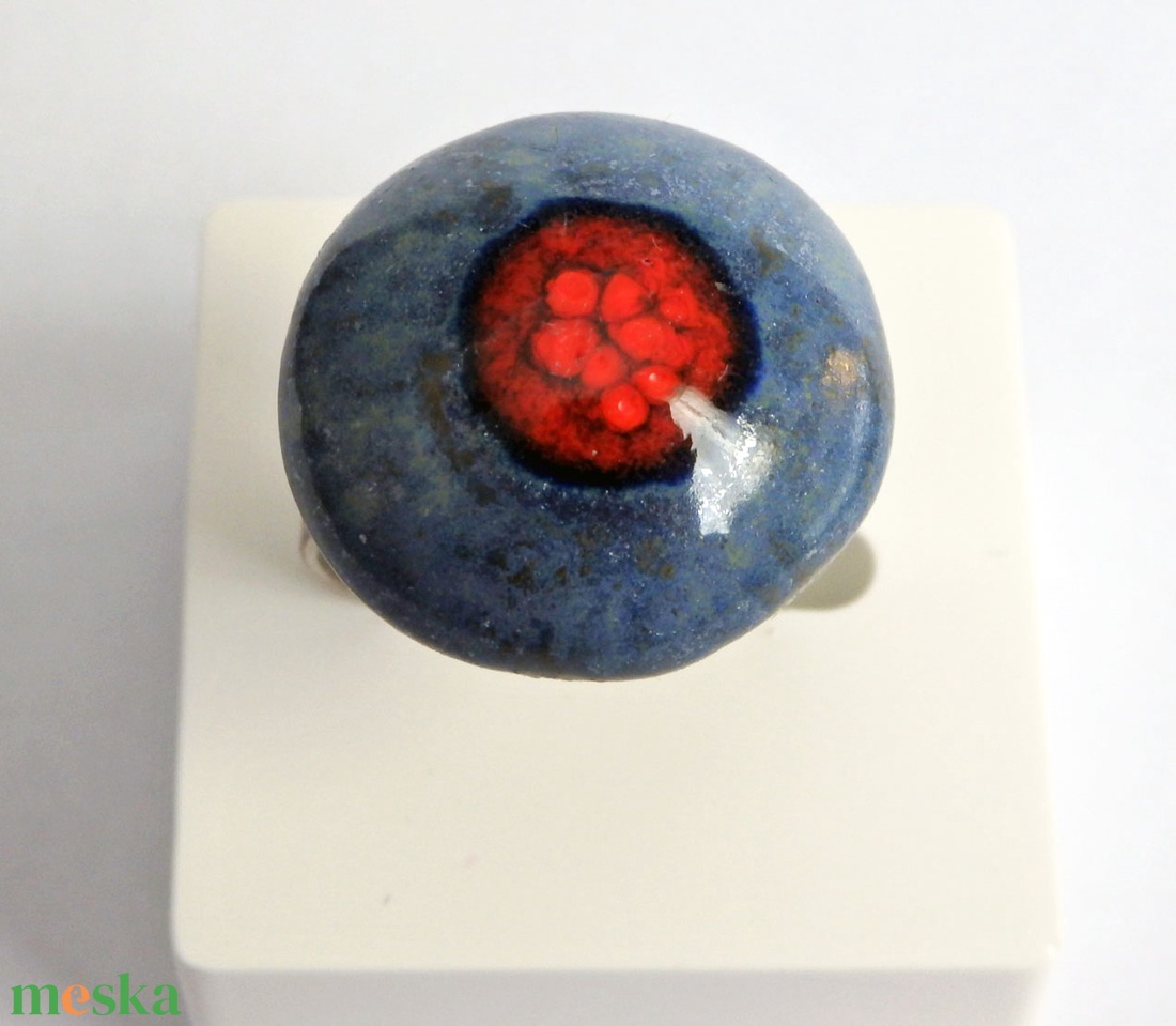 izzó mélység kerámia gyűrű - ékszer - gyűrű - kerek gyűrű - Meska.hu