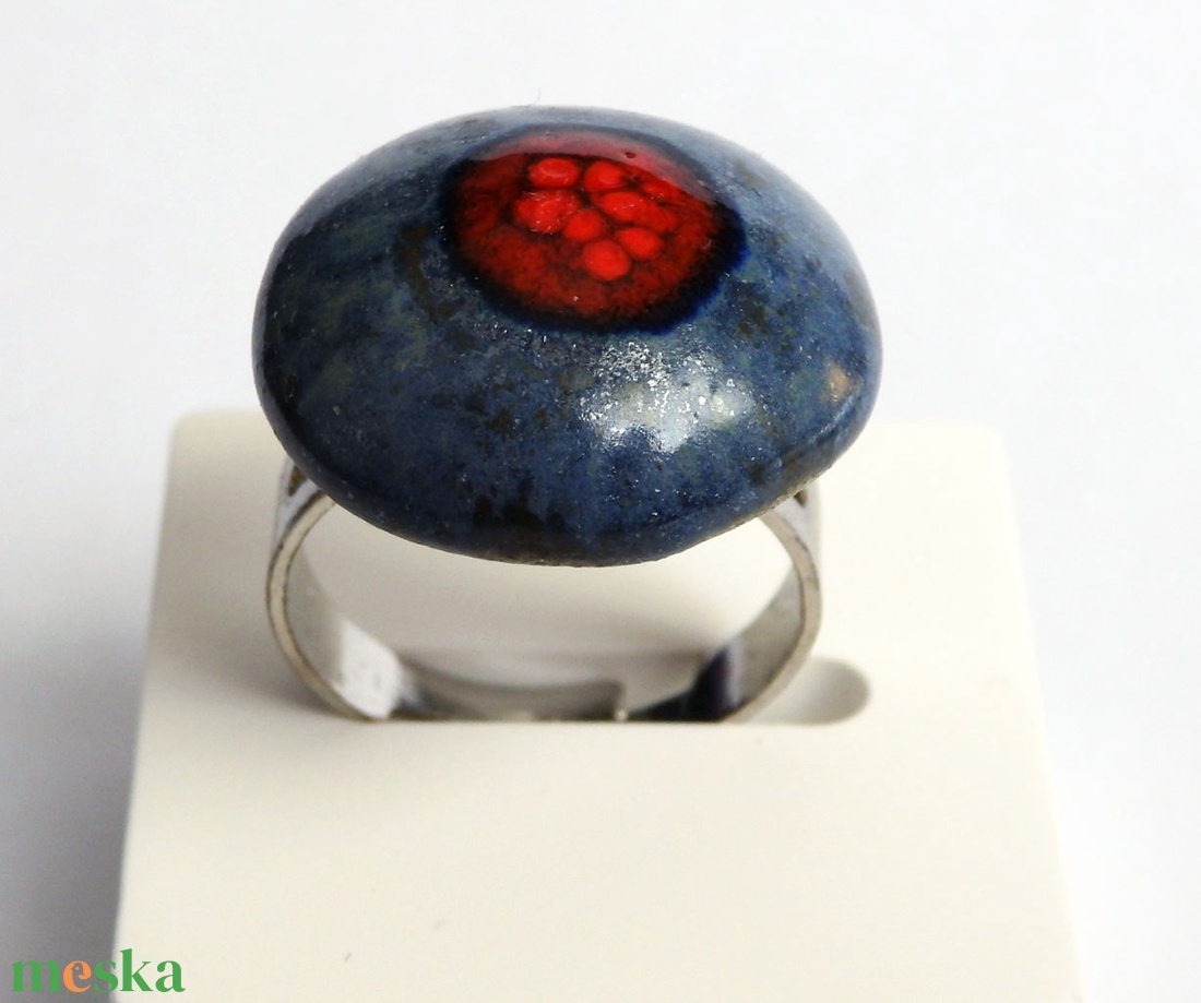 izzó mélység kerámia gyűrű - ékszer - gyűrű - kerek gyűrű - Meska.hu