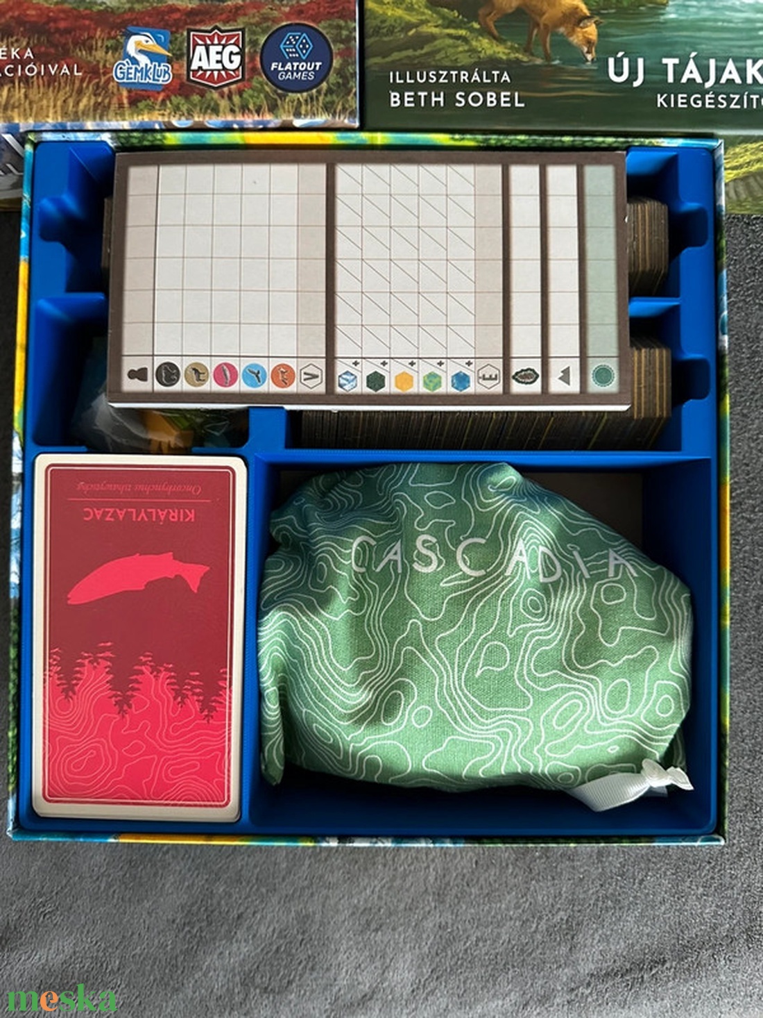 Cascadia vadvilága + kiegészítő insert/rendező - játék & sport - táblajáték és kártyajáték - társasjátékok - Meska.hu Cascadia vadvilága + kiegészítő insert/rendező - játék & sport - táblajáték és kártyajáték - társasjátékok - Meska.hu