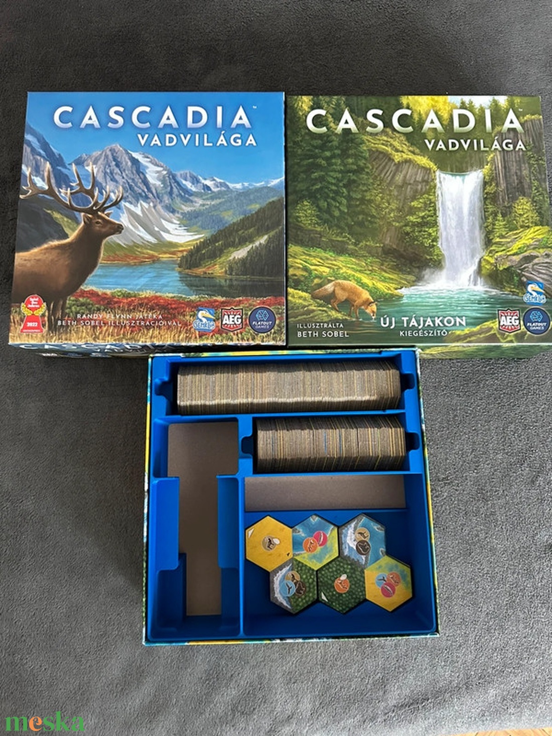 Cascadia vadvilága + kiegészítő insert/rendező - játék & sport - táblajáték és kártyajáték - társasjátékok - Meska.hu Cascadia vadvilága + kiegészítő insert/rendező - játék & sport - táblajáték és kártyajáték - társasjátékok - Meska.hu