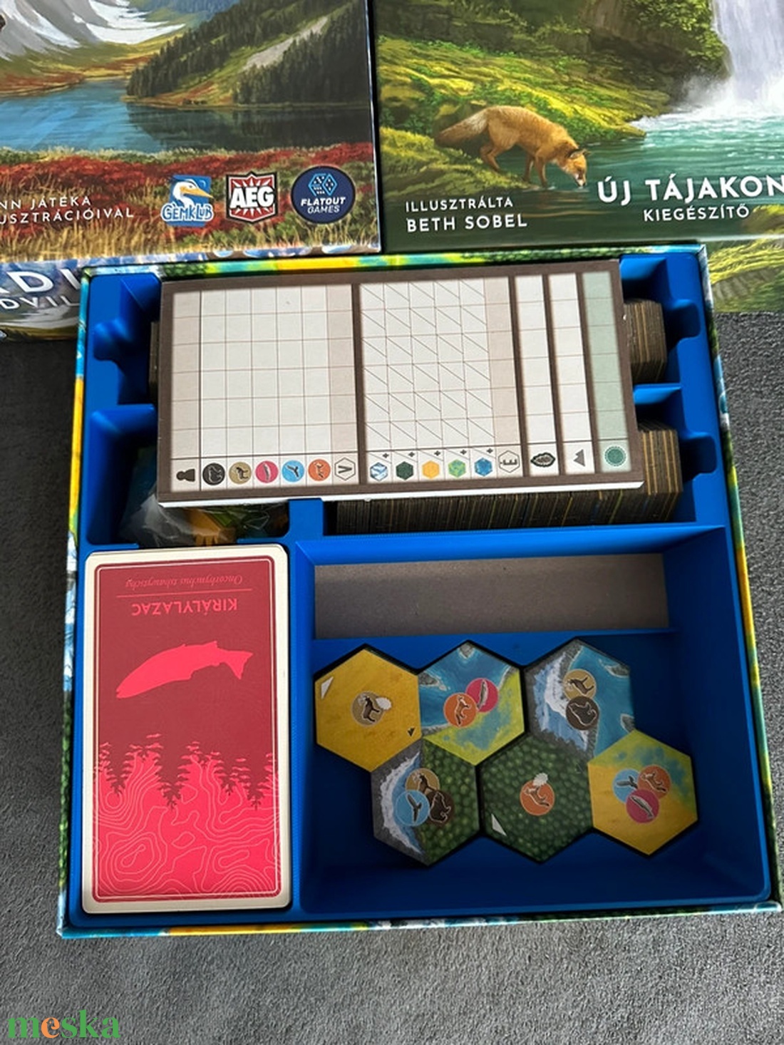 Cascadia vadvilága + kiegészítő insert/rendező - játék & sport - táblajáték és kártyajáték - társasjátékok - Meska.hu Cascadia vadvilága + kiegészítő insert/rendező - játék & sport - táblajáték és kártyajáték - társasjátékok - Meska.hu