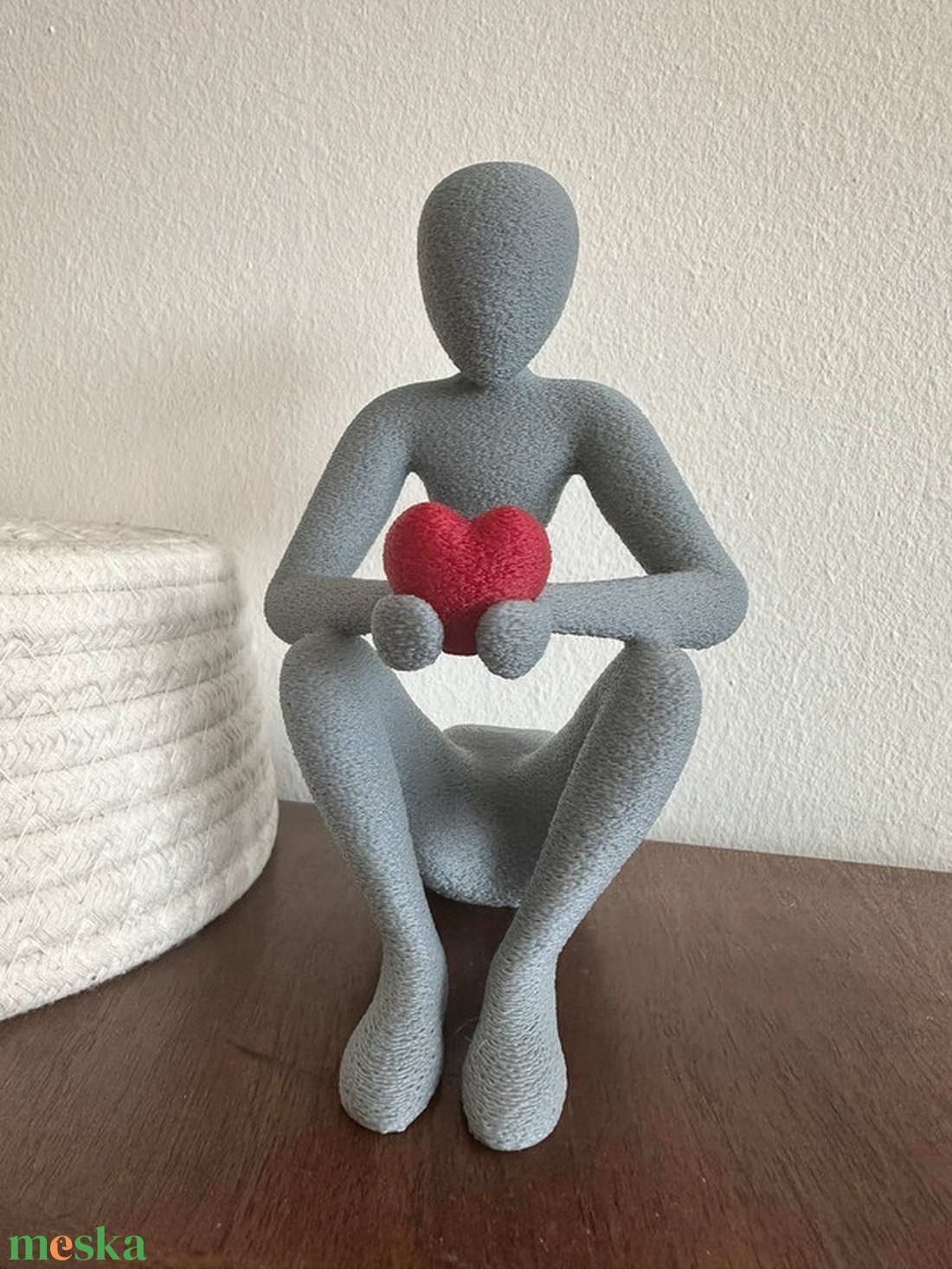 Modern absztrakt figura szívvel 3D nyomtatott dekoráció - otthon & életmód - dekoráció - asztal és polc dekoráció - asztaldísz - Meska.hu Modern absztrakt figura szívvel 3D nyomtatott dekoráció - otthon & életmód - dekoráció - asztal és polc dekoráció - asztaldísz - Meska.hu