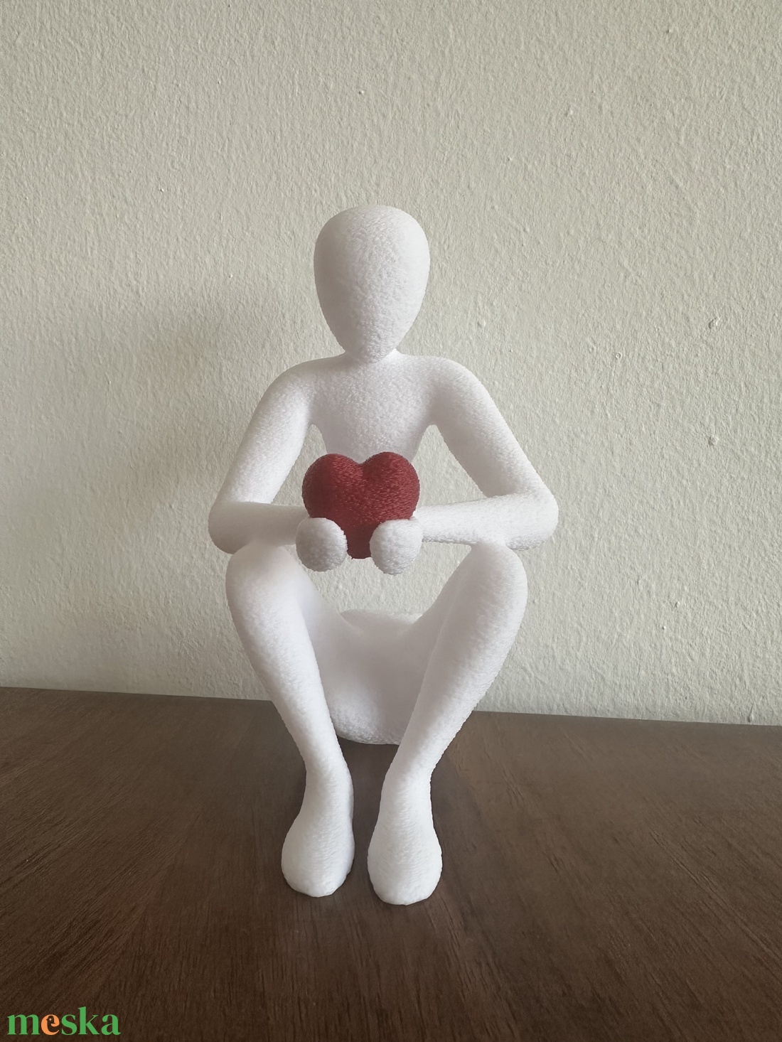 Modern absztrakt figura szívvel 3D nyomtatott dekoráció - otthon & életmód - dekoráció - dísztárgy - Meska.hu Modern absztrakt figura szívvel 3D nyomtatott dekoráció - otthon & életmód - dekoráció - dísztárgy - Meska.hu