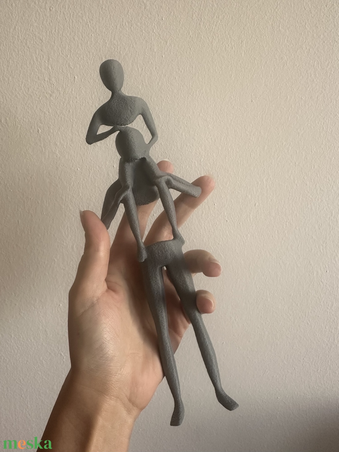Szülő-gyermek szobor  3D nyomtatott, modern dekoráció - otthon & életmód - dekoráció - asztal és polc dekoráció - asztaldísz - Meska.hu