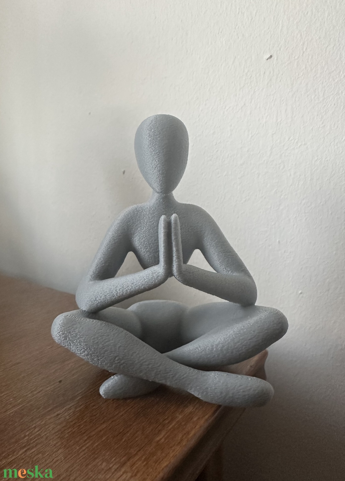 Meditáló figura  modern stílusú, 3D nyomtatott dekoráció - otthon & életmód - dekoráció - asztal és polc dekoráció - asztaldísz - Meska.hu