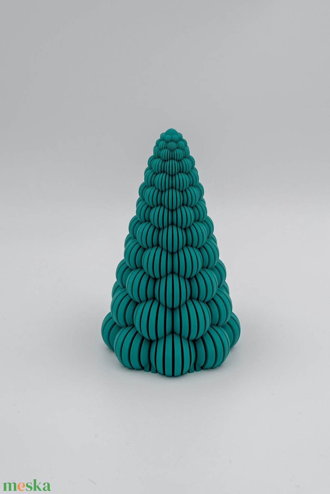 Modern buborékos karácsonyfa - LED teamécsessel - karácsony - karácsonyi lakásdekoráció - karácsonyfa, grincsfa - Meska.hu