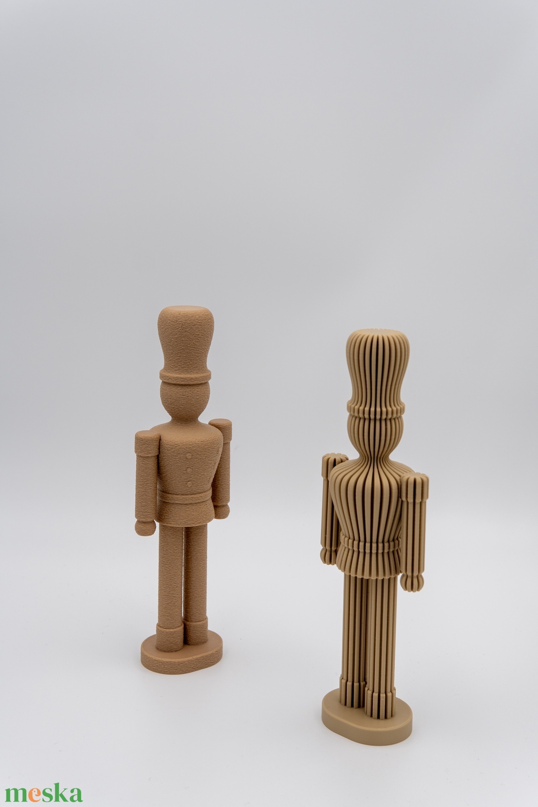 Diótörő (csíkozott) - karácsonyi dekoráció - karácsony - karácsonyi lakásdekoráció - karácsonyi manók, figurák - Meska.hu